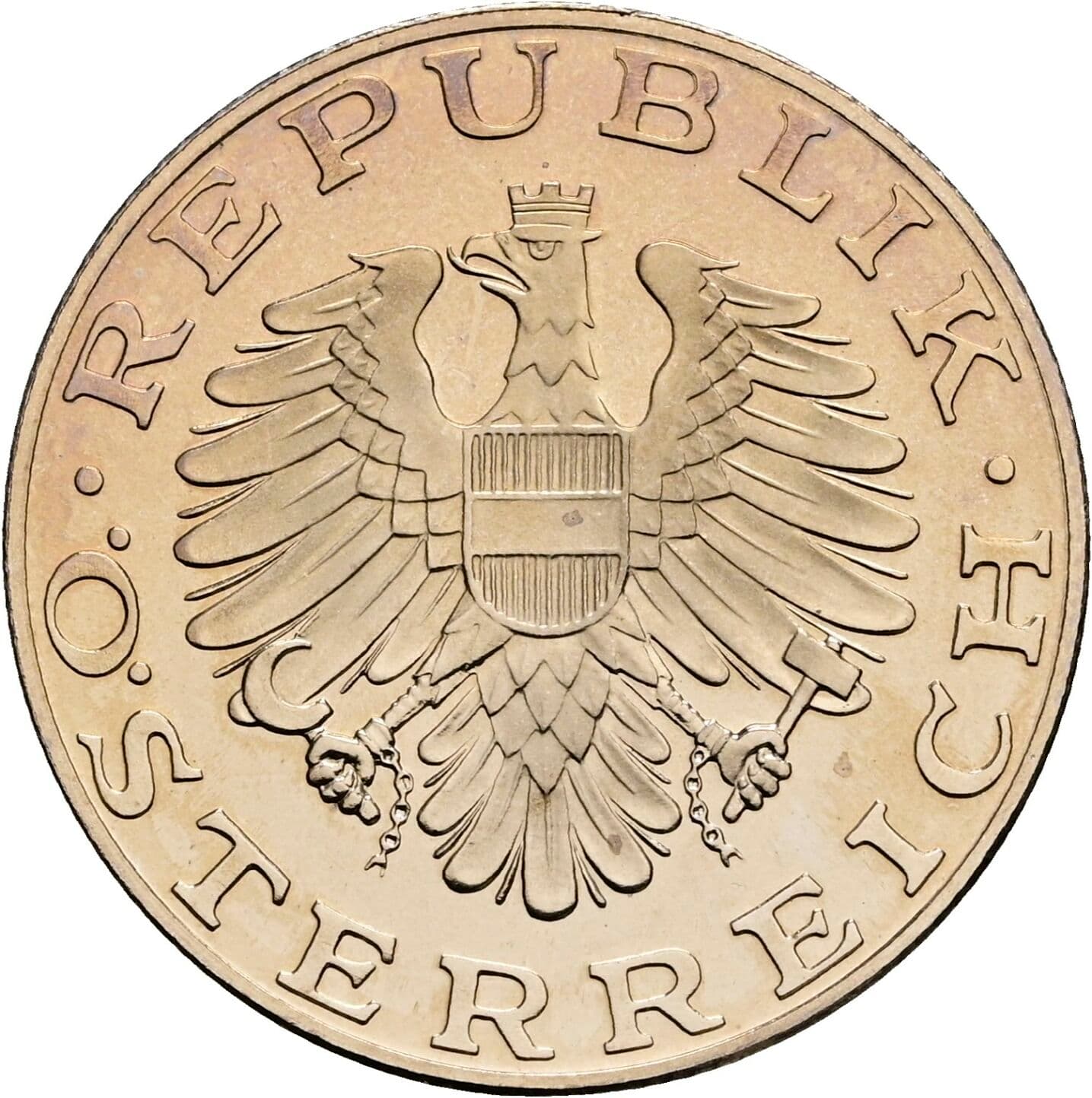 10 Schilling 1981 – Rückseite