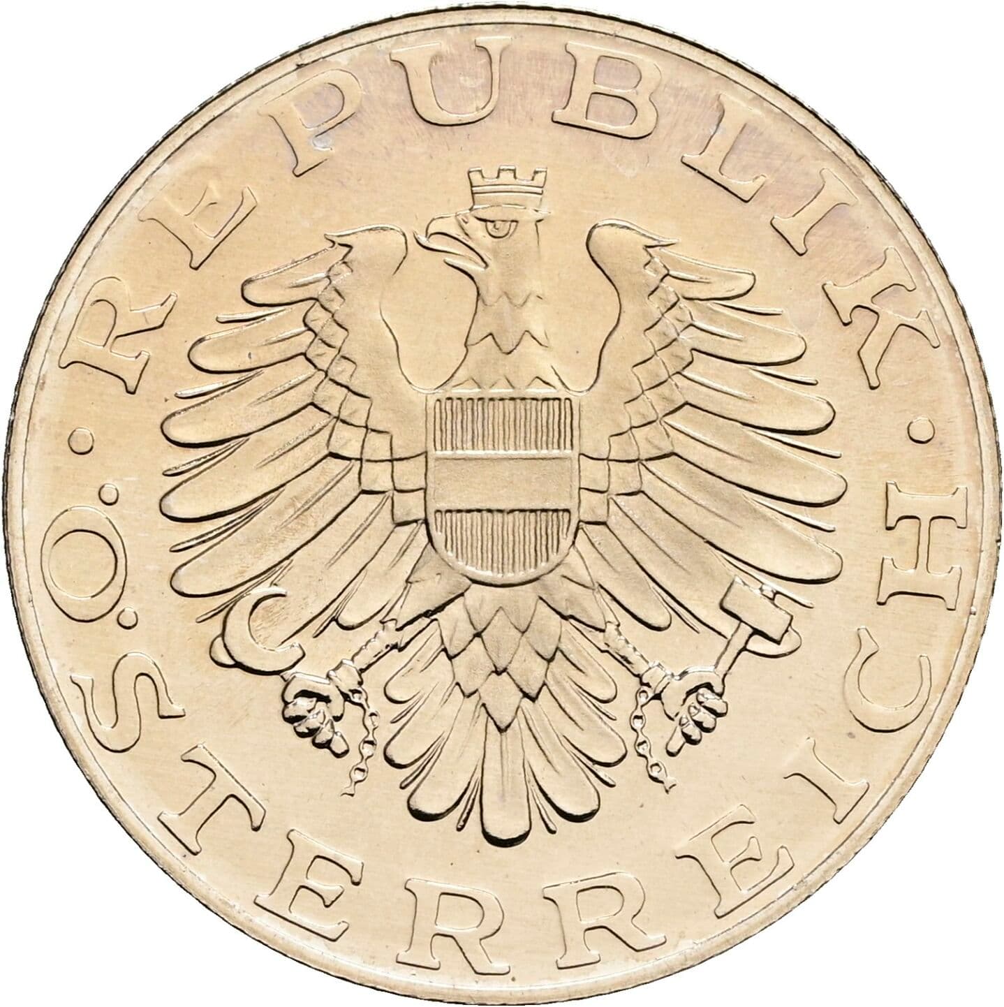 10 Schilling 1980 – Rückseite