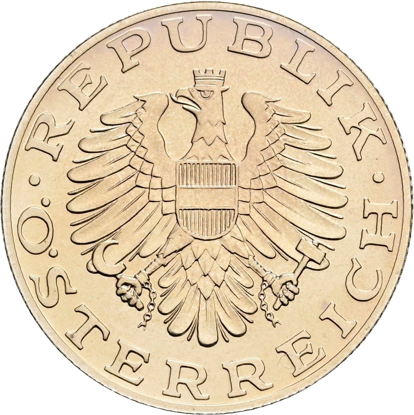 10 Schilling 1989 – Rückseite