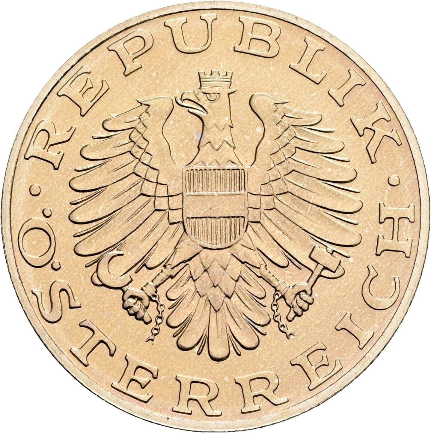 10 Schilling 1989 – Rückseite