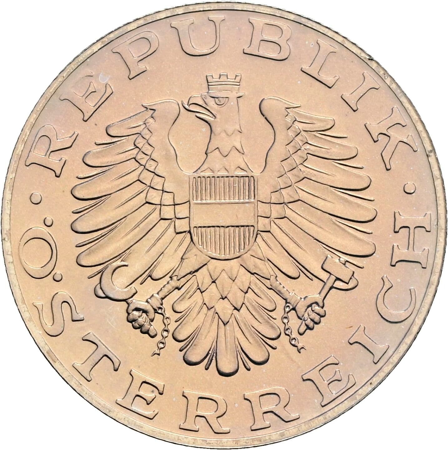 10 Schilling 1983 – Rückseite