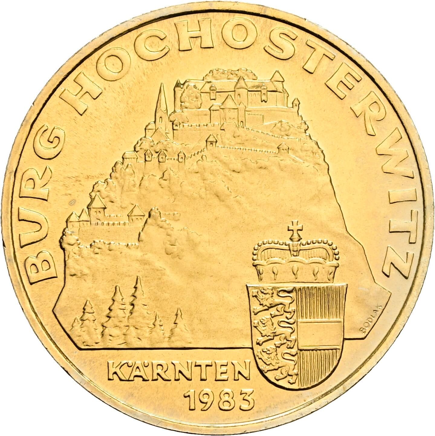 20 Schilling 1983 – Rückseite