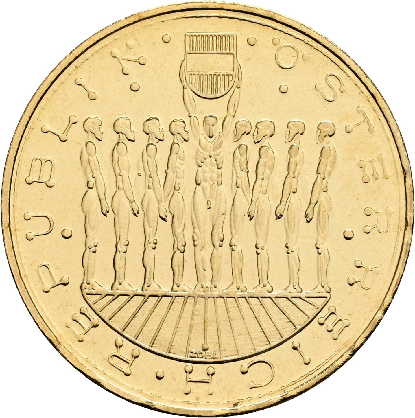20 Schilling 1981 – Rückseite