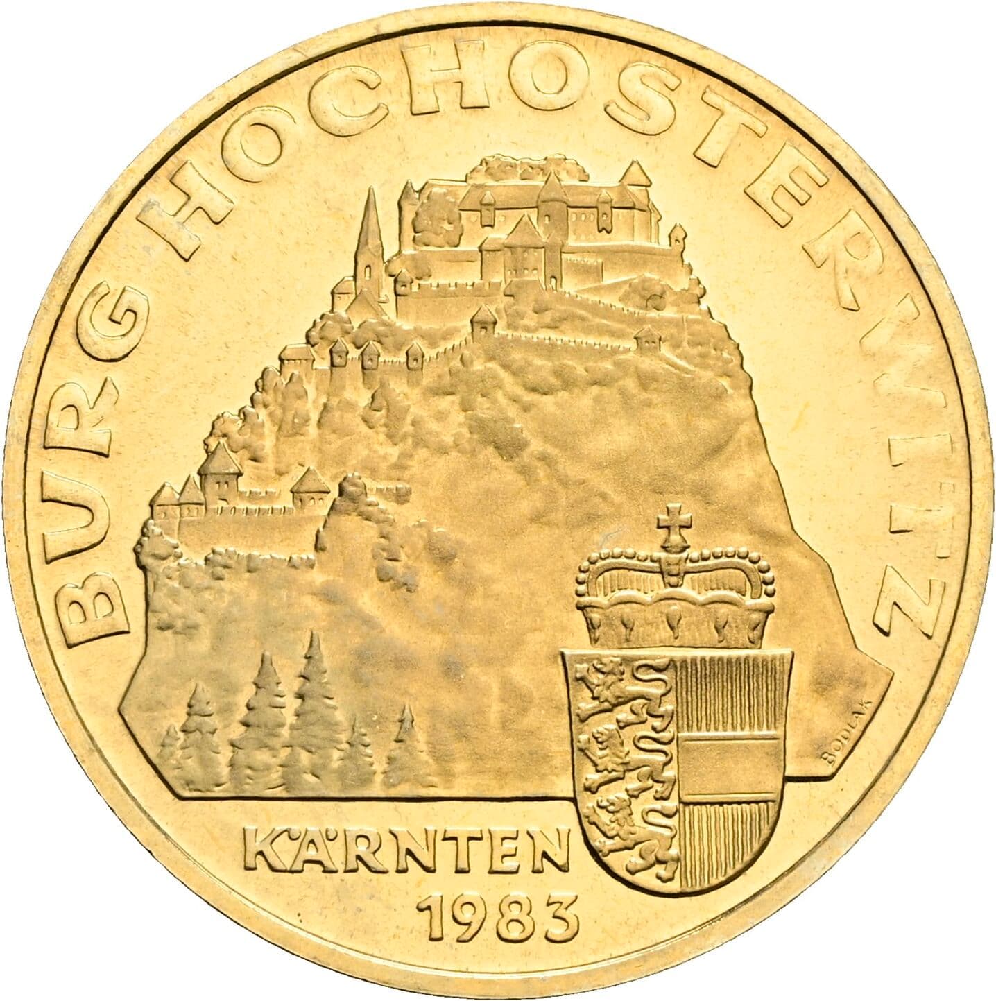 20 Schilling 1983 – Rückseite