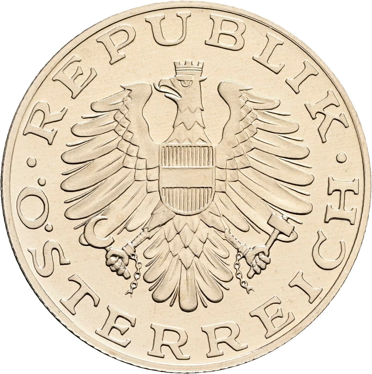 10 Schilling 1987 – Rückseite