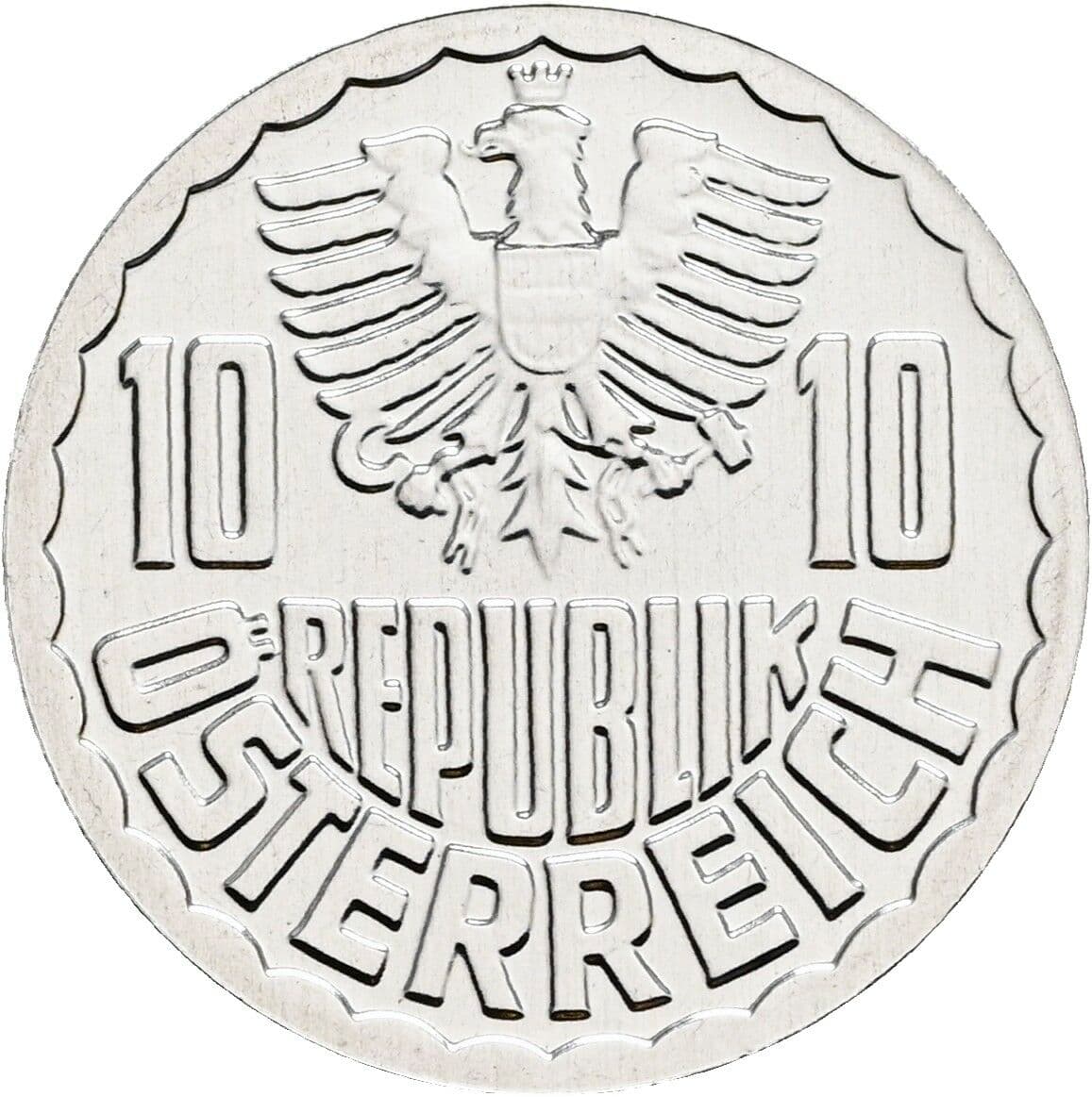 10 Groschen 2000 – Rückseite