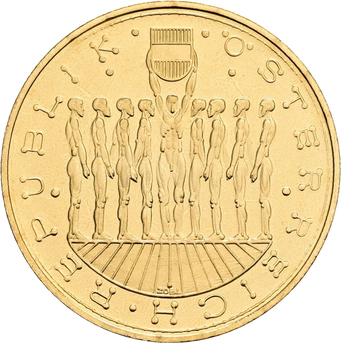 20 Schilling 1980 – Rückseite