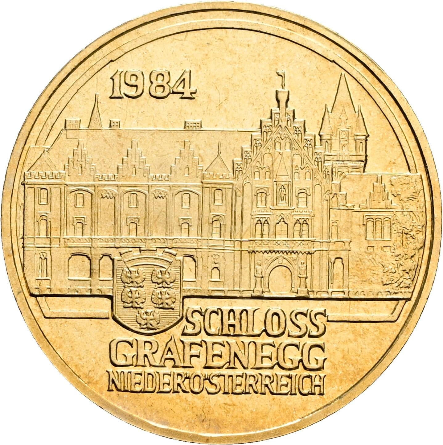 20 Schilling 1984 – Rückseite