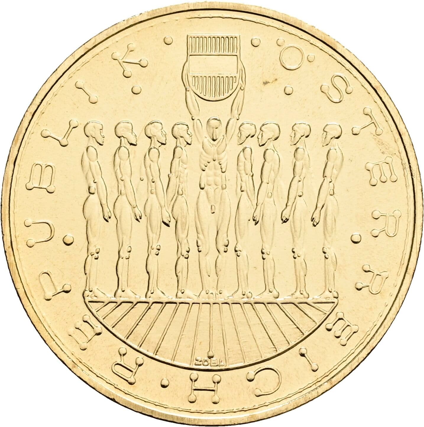 20 Schilling 1980 – Rückseite