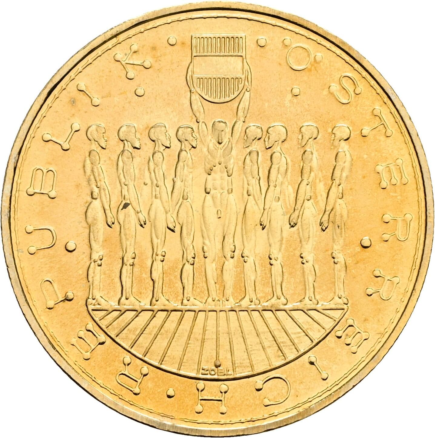 20 Schilling 1981 – Rückseite