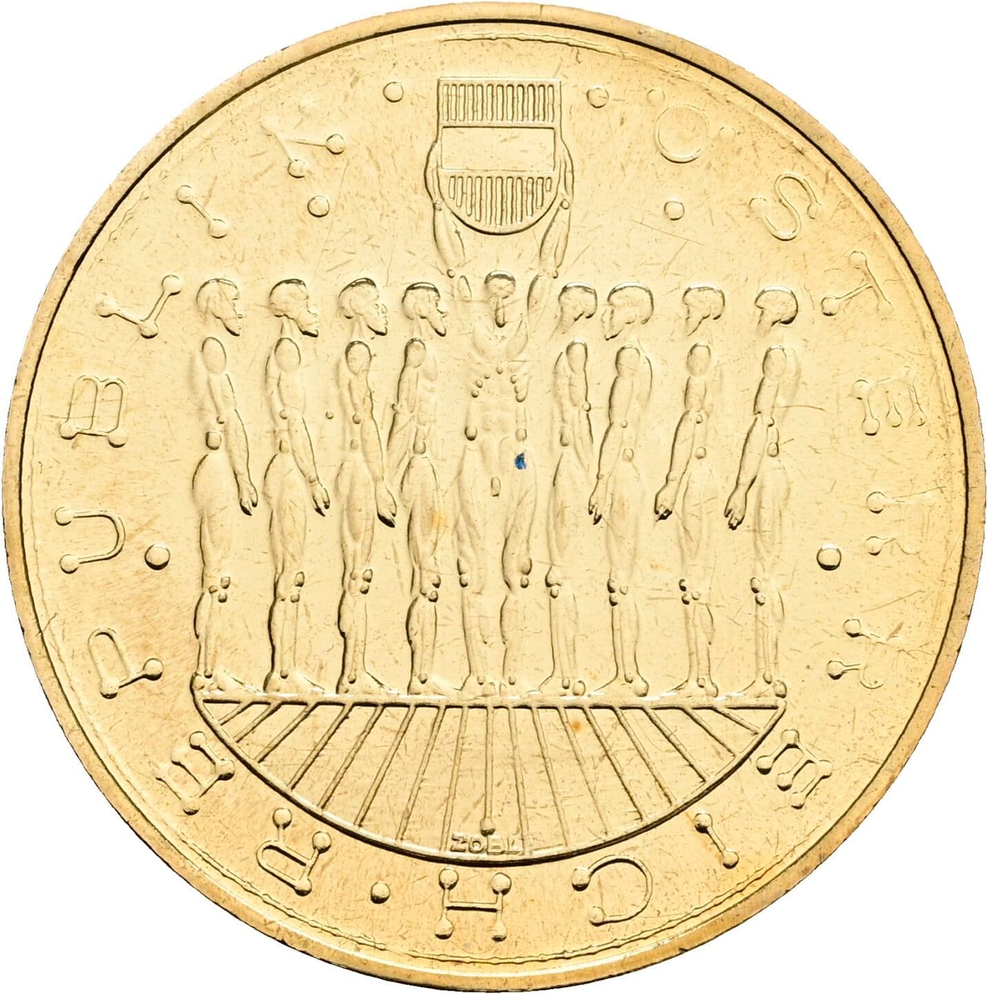 20 Schilling 1981 – Rückseite