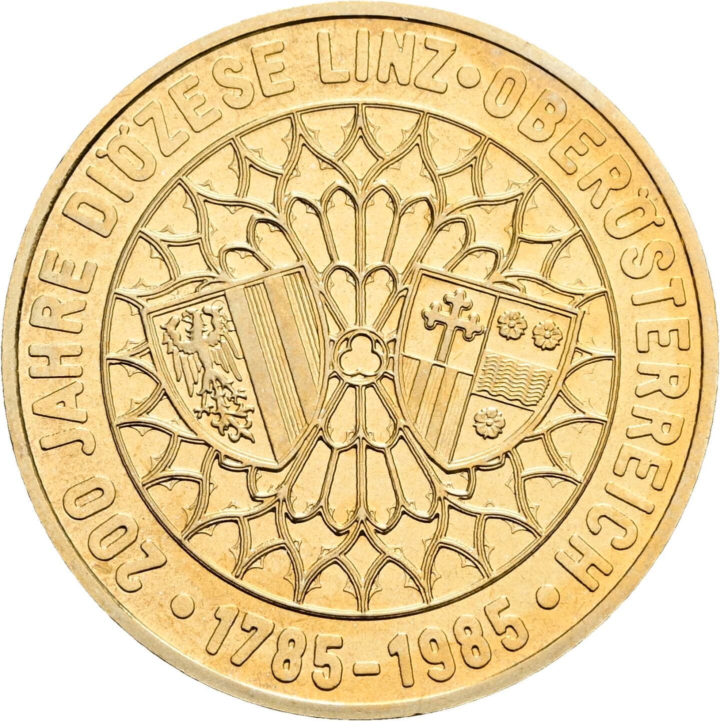 20 Schilling 1985 – Rückseite