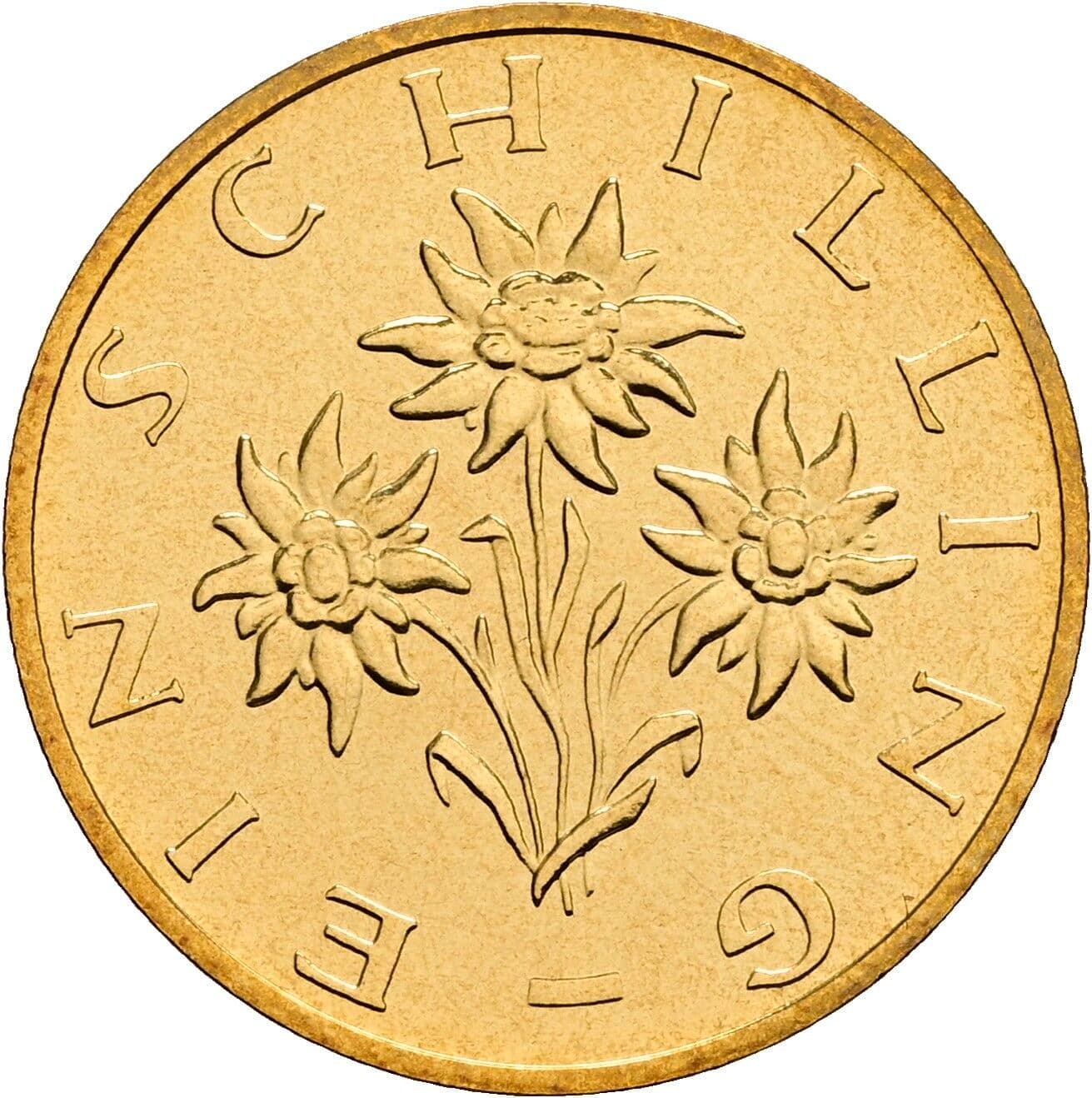 1 Schilling 2000 – Rückseite