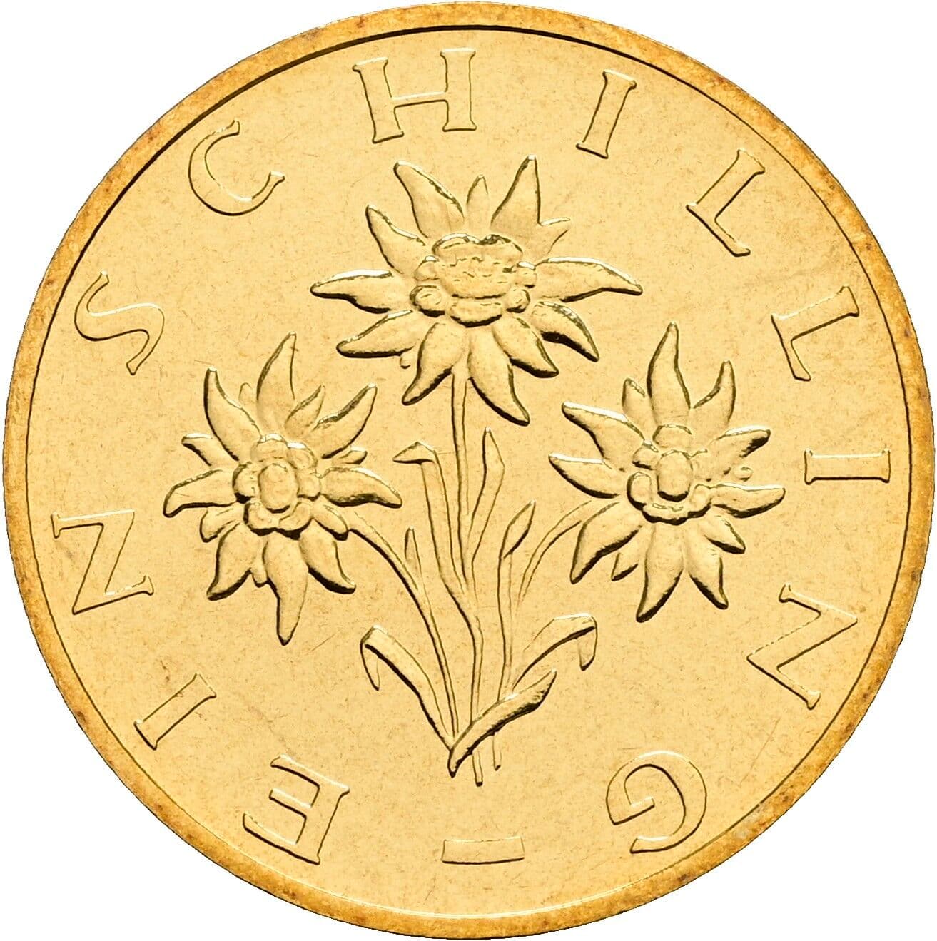 1 Schilling 2000 – Rückseite