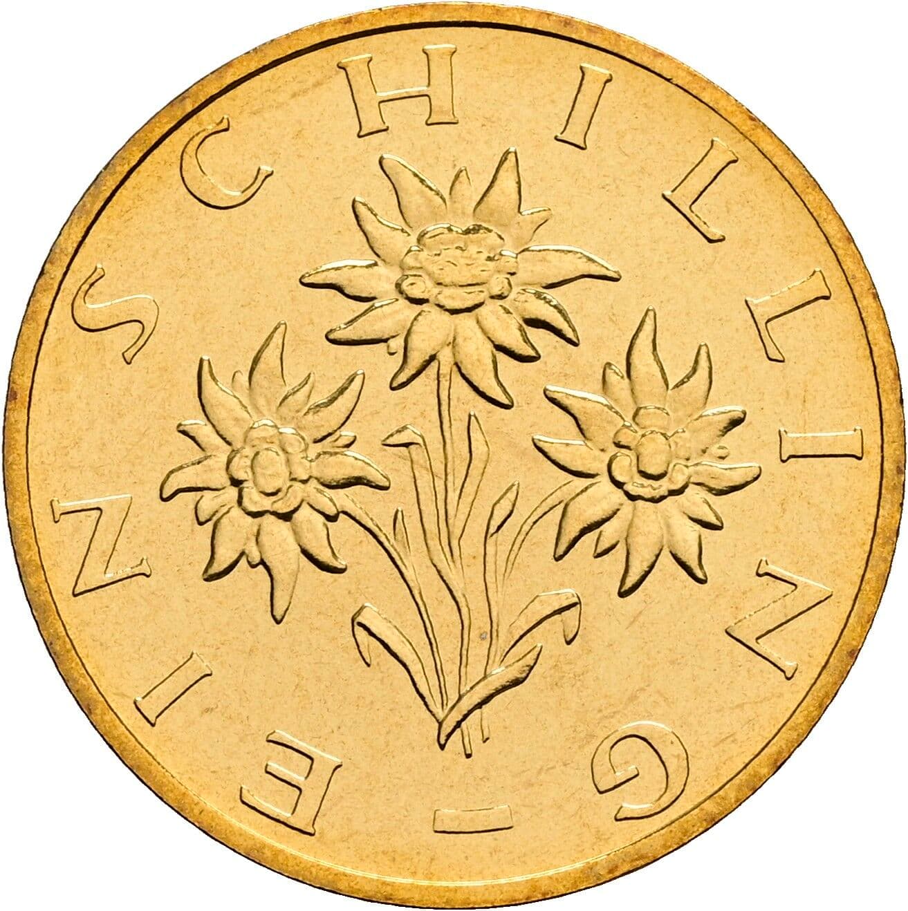 1 Schilling 2000 – Rückseite