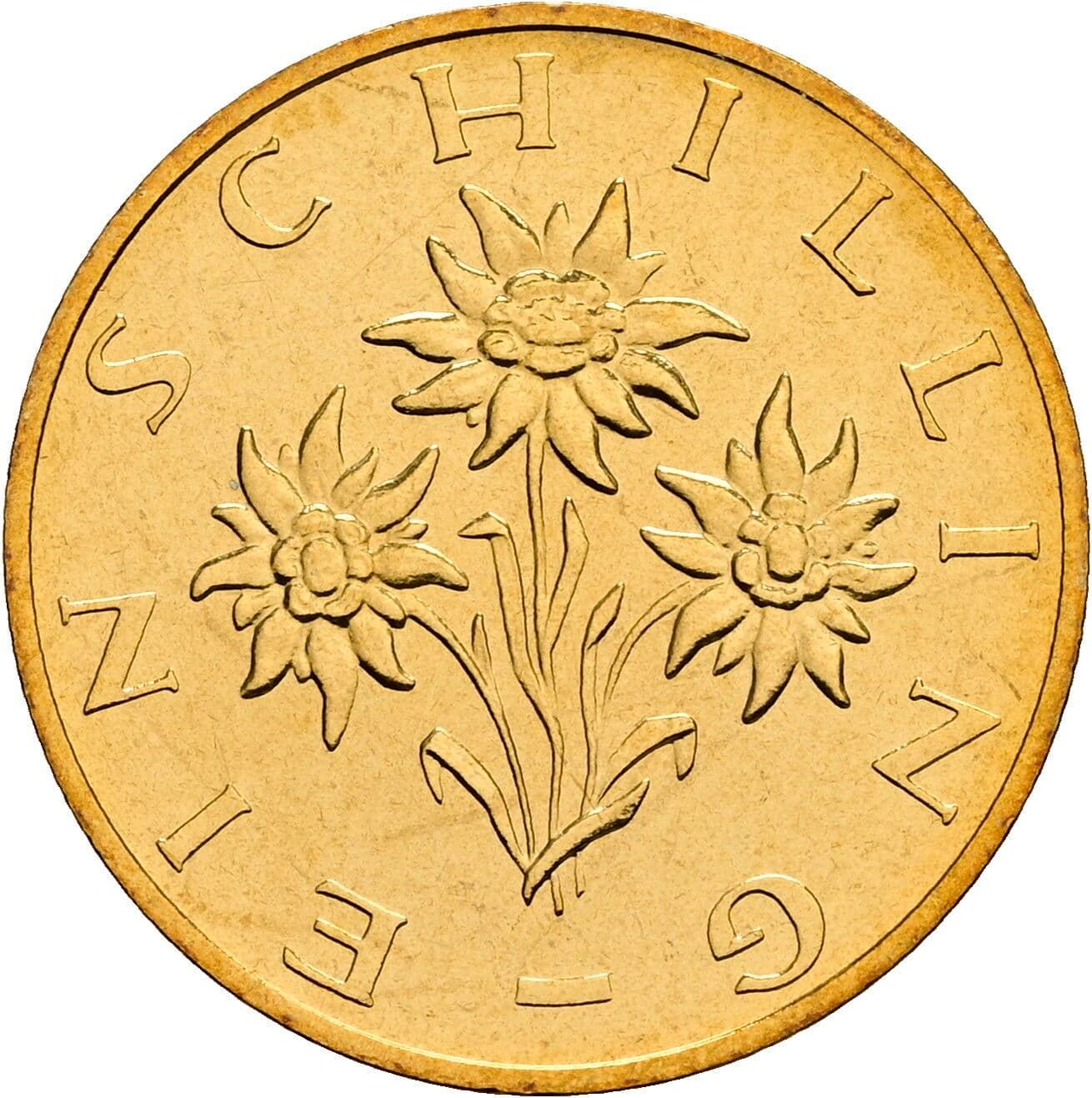 1 Schilling 2000 – Rückseite