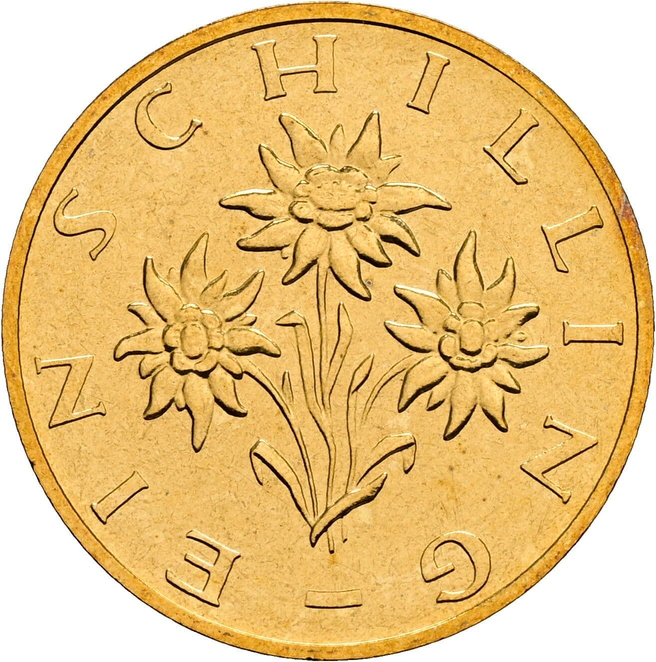 1 Schilling 2000 – Rückseite