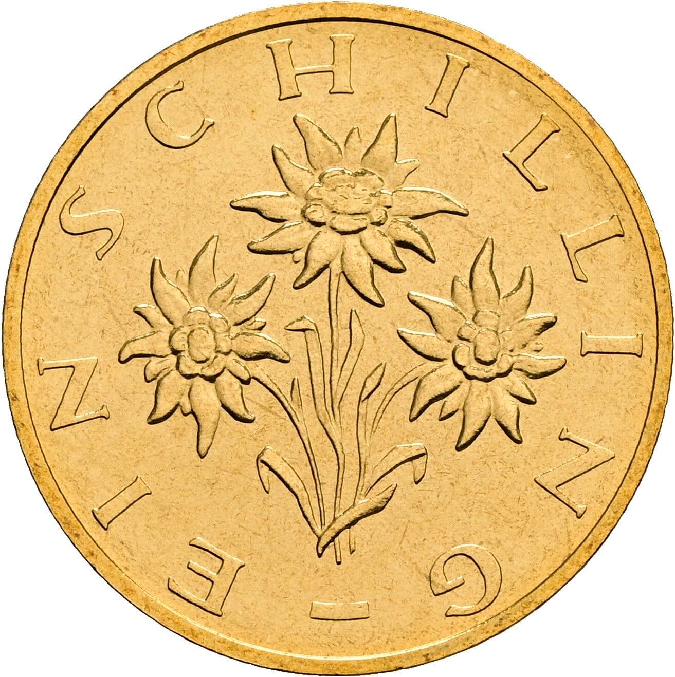 1 Schilling 2000 – Rückseite