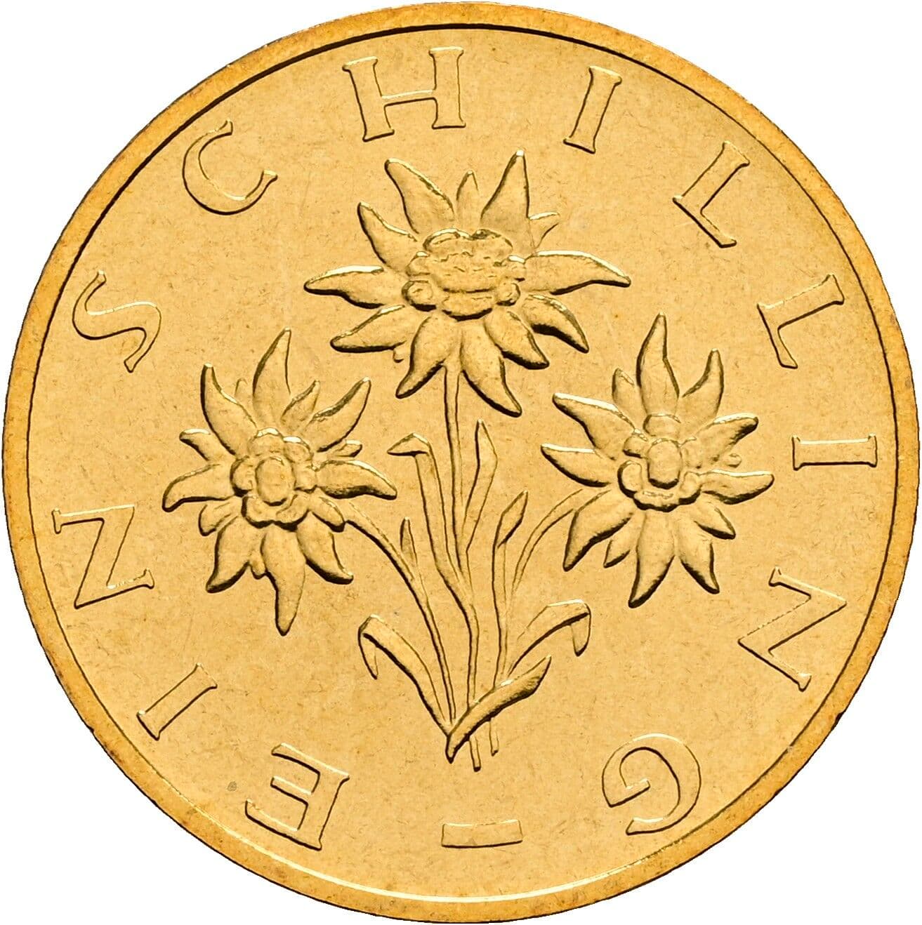1 Schilling 2000 – Rückseite