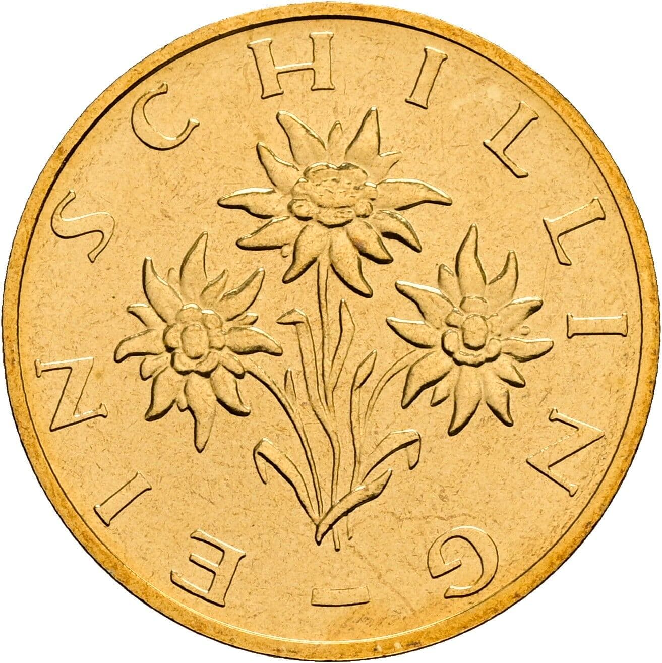 1 Schilling 2000 – Rückseite
