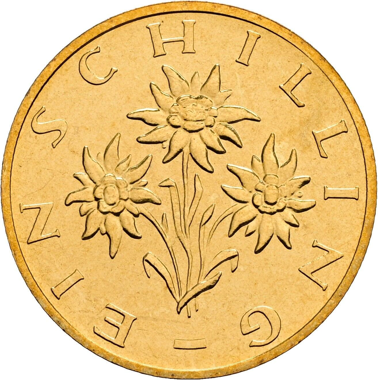 1 Schilling 2000 – Rückseite