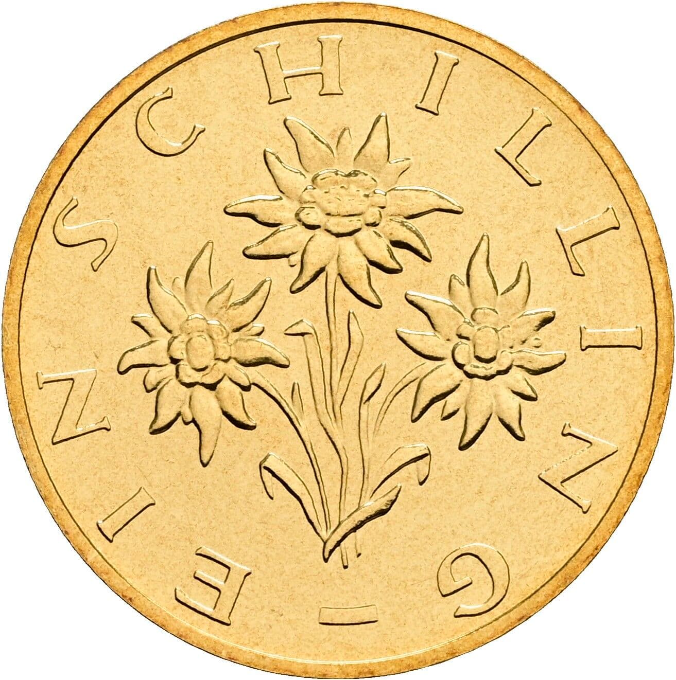 1 Schilling 2000 – Rückseite