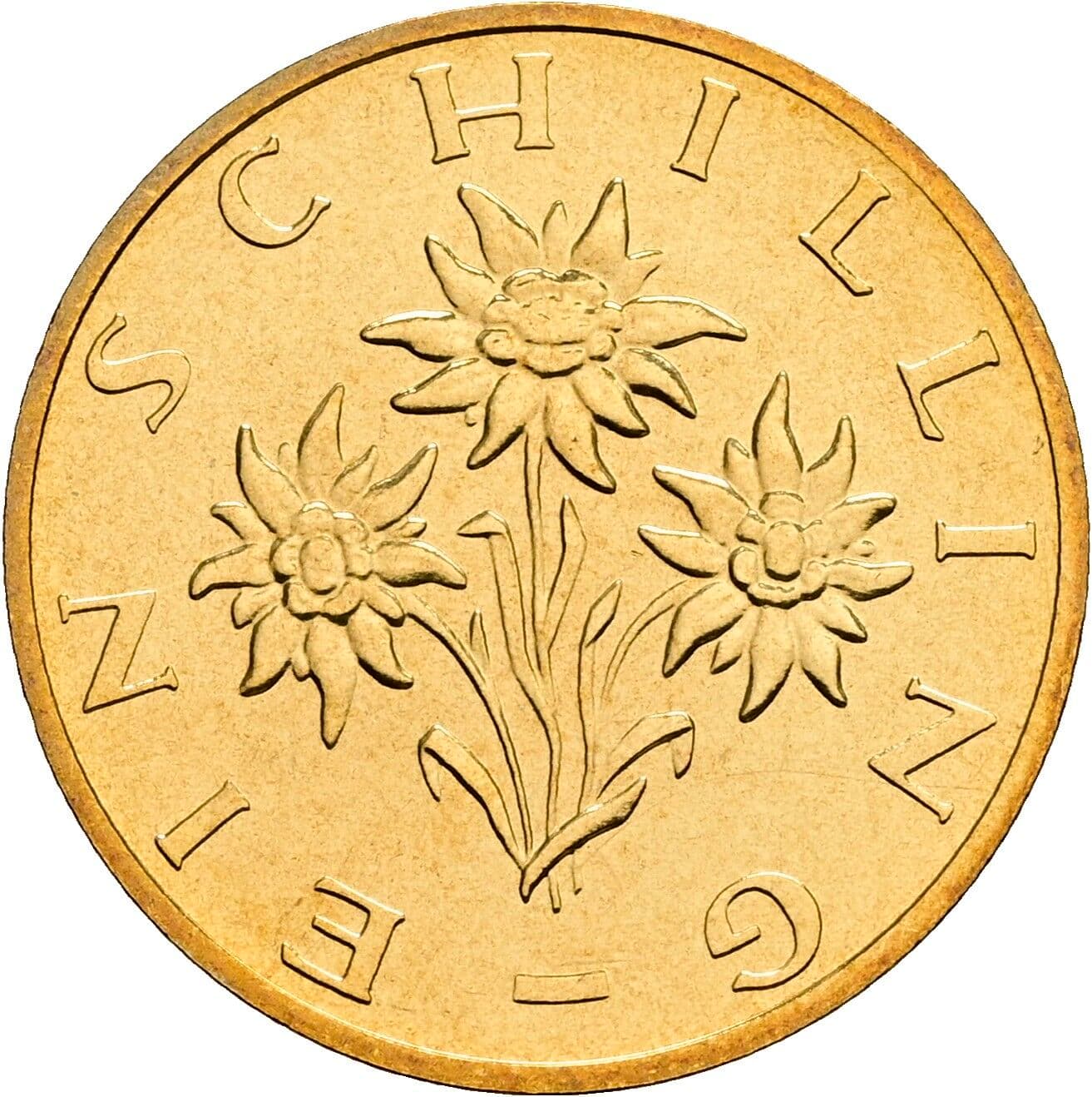 1 Schilling 2000 – Rückseite