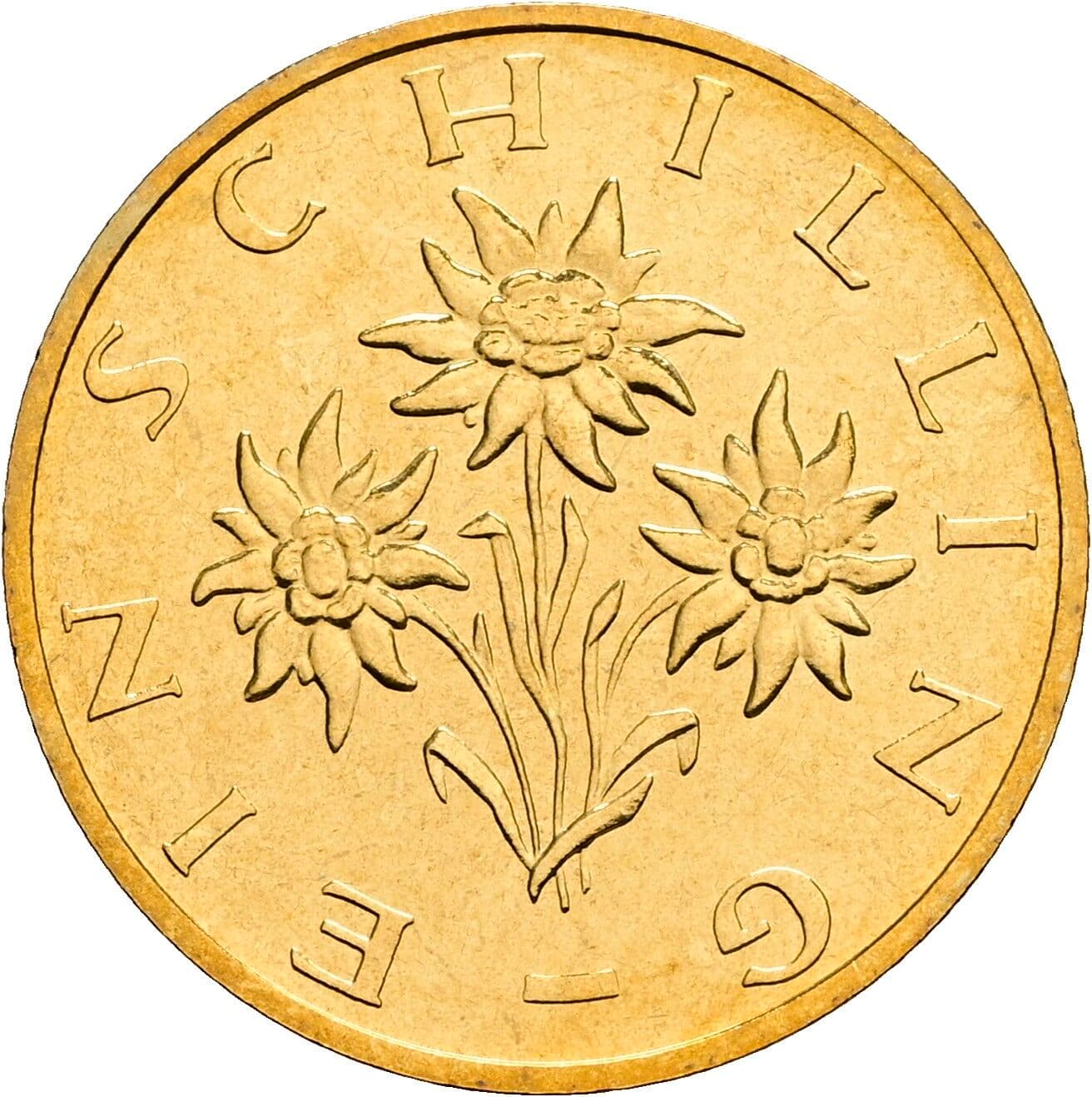 1 Schilling 2000 – Rückseite