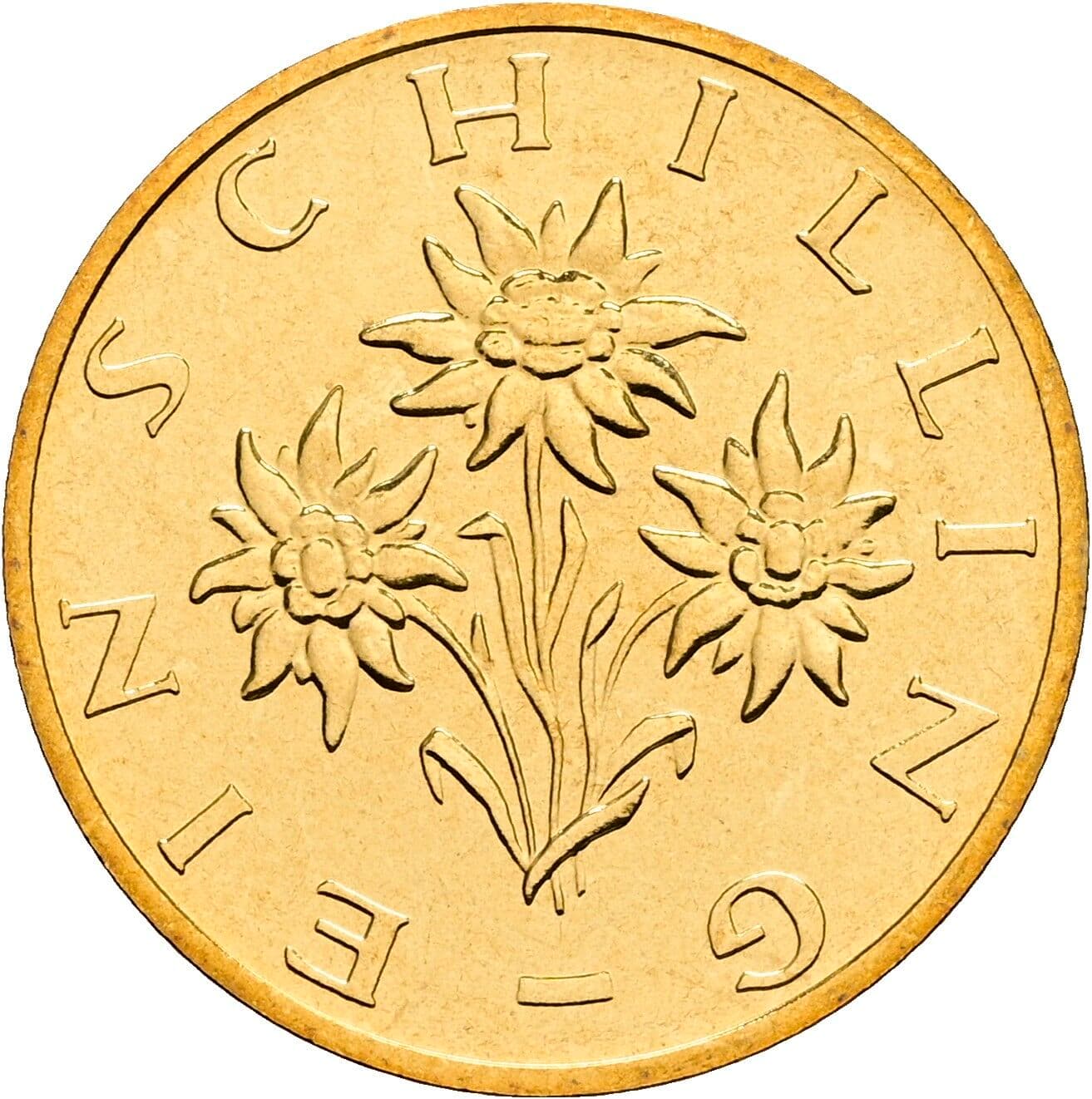 1 Schilling 2000 – Rückseite