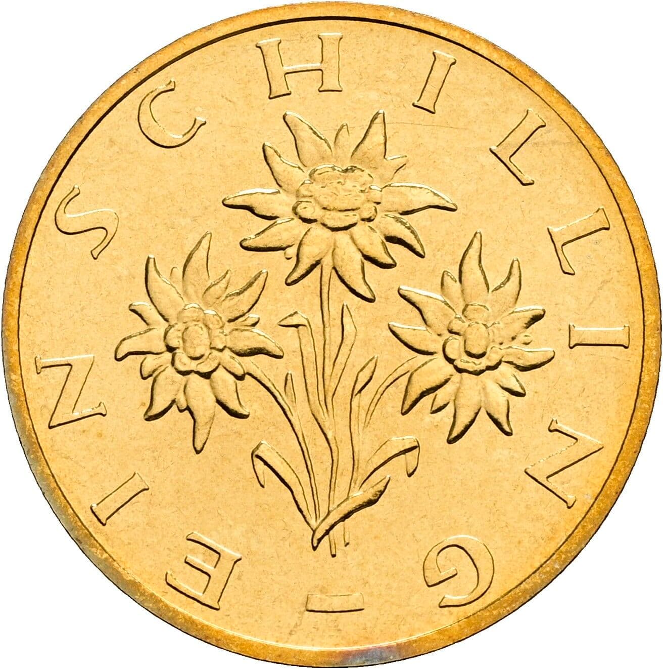 1 Schilling 2000 – Rückseite