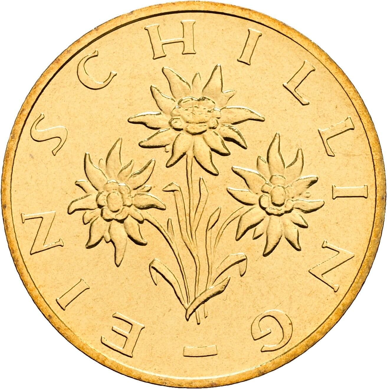 1 Schilling 2000 – Rückseite