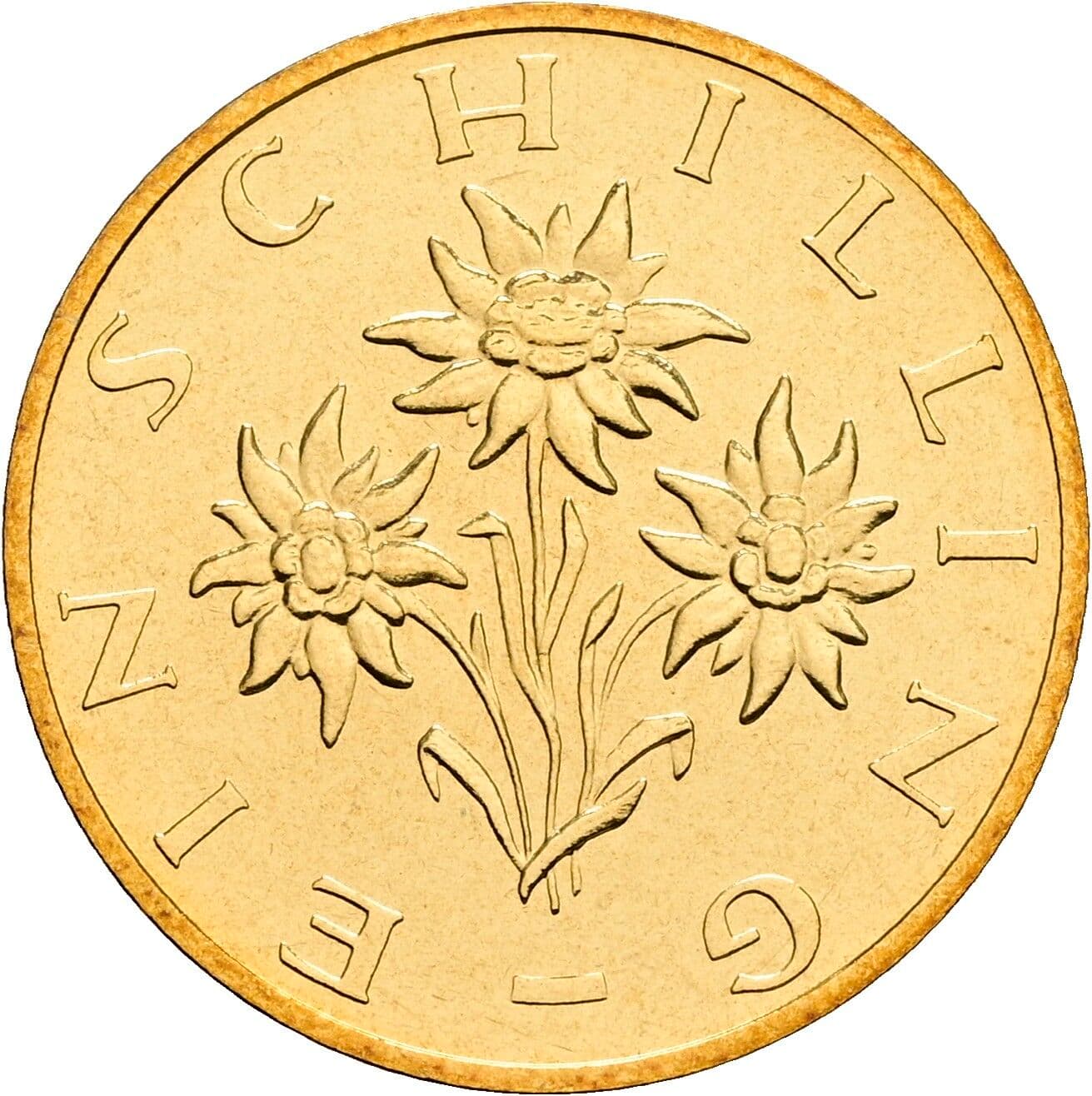 1 Schilling 2000 – Rückseite