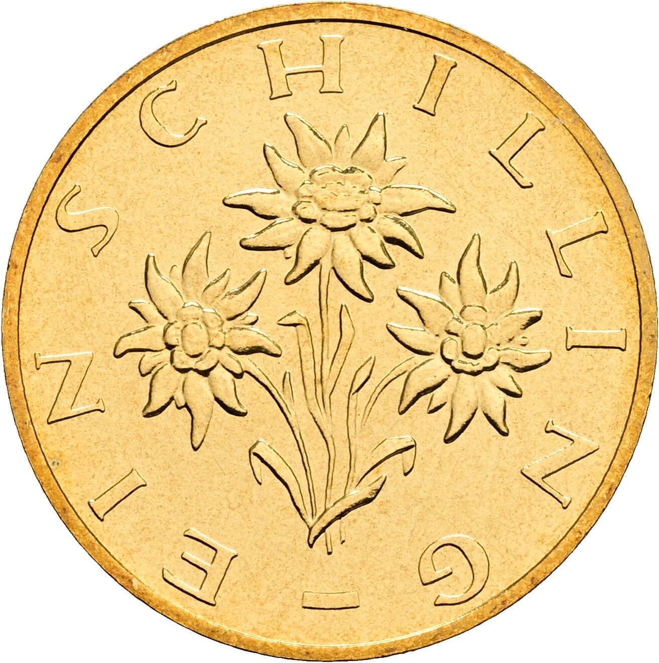 1 Schilling 2000 – Rückseite
