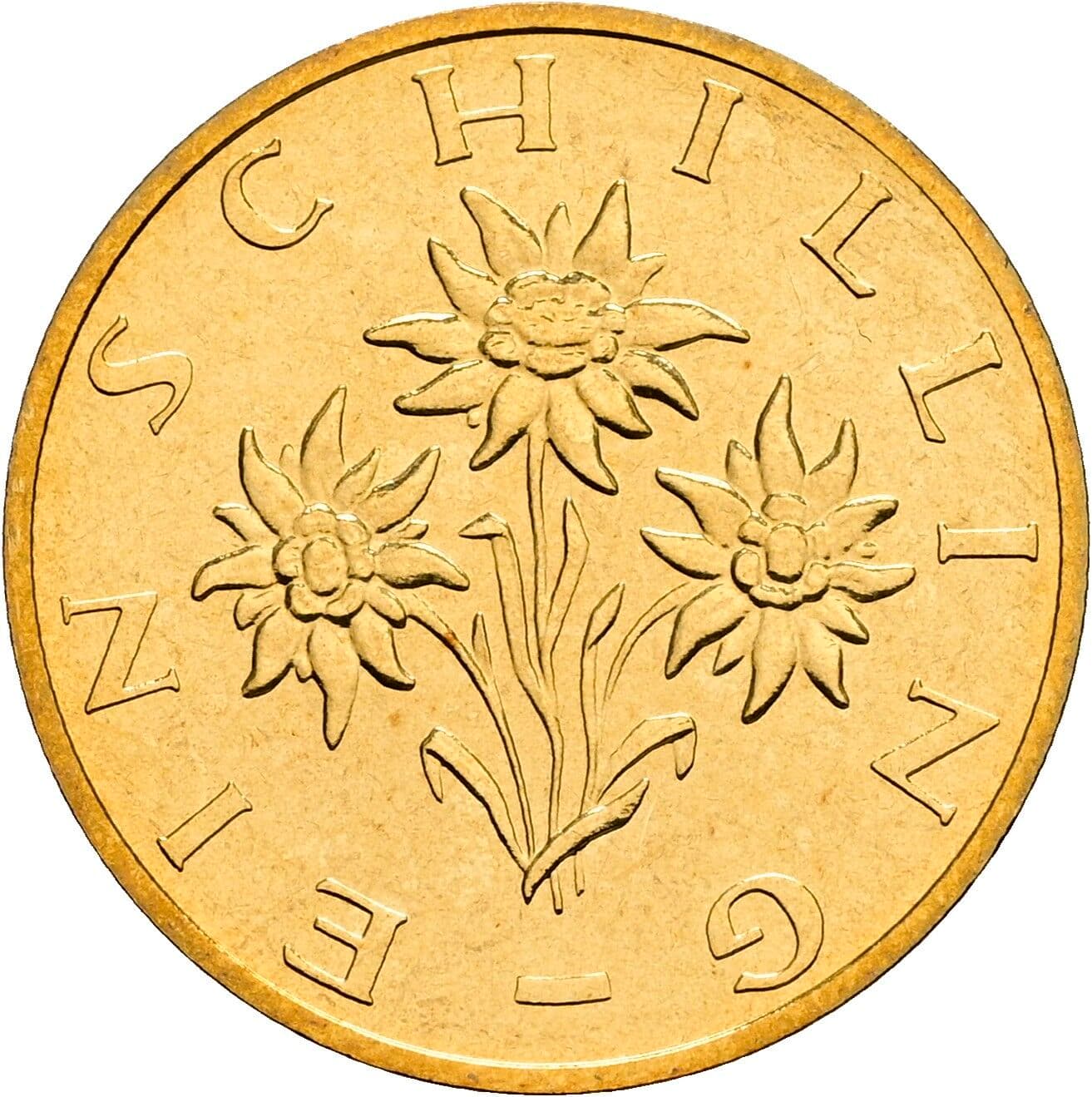 1 Schilling 2000 – Rückseite