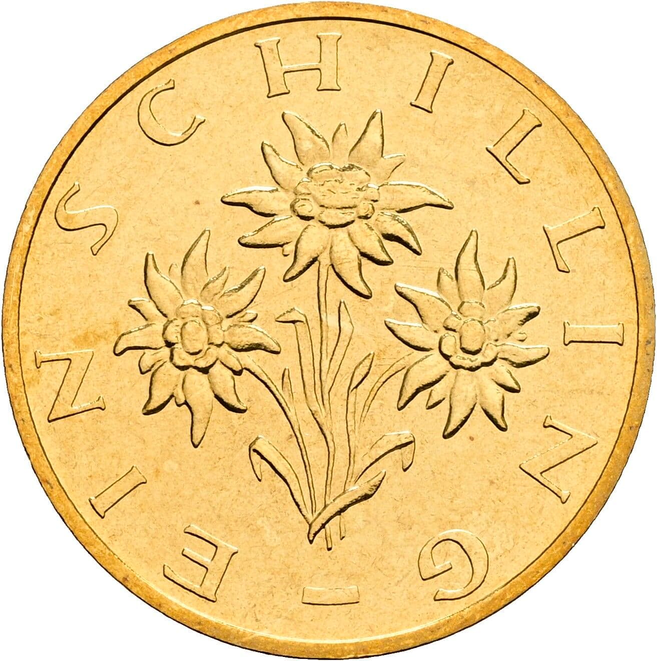 1 Schilling 2000 – Rückseite