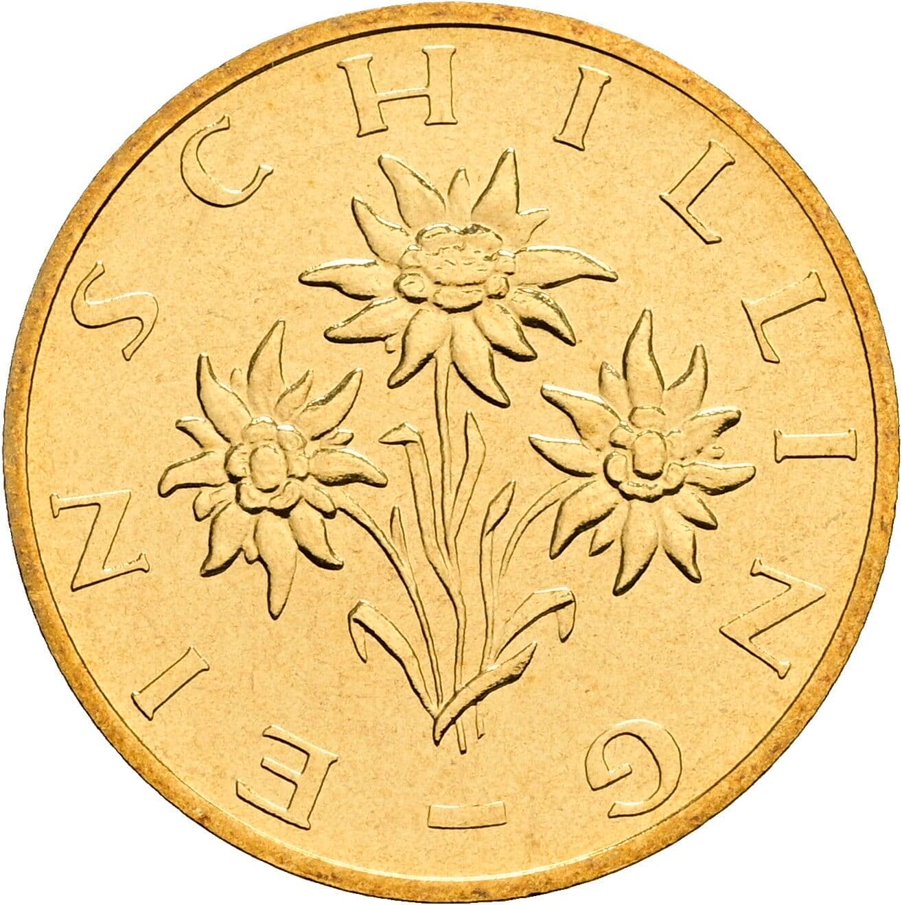 1 Schilling 2000 – Rückseite