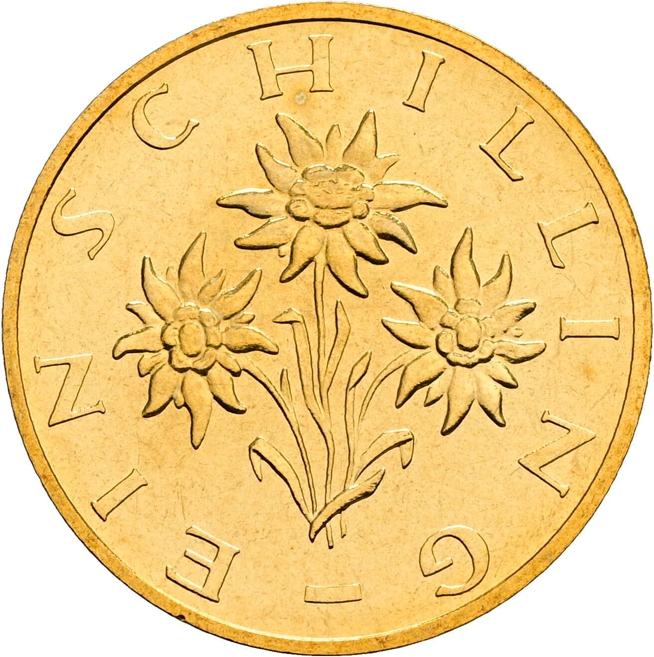 1 Schilling 2000 – Rückseite