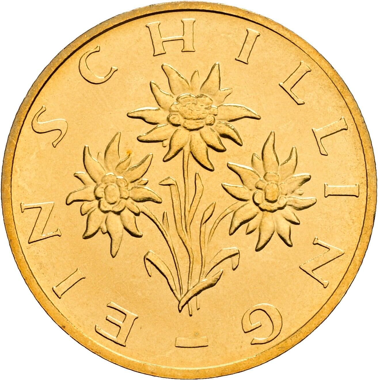 1 Schilling 2000 – Rückseite