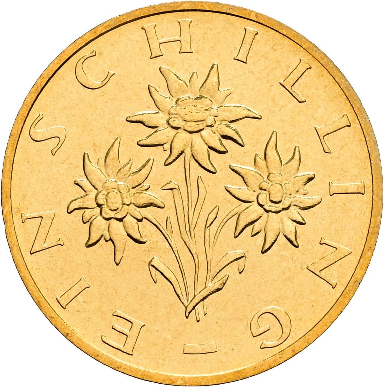 1 Schilling 2000 – Rückseite