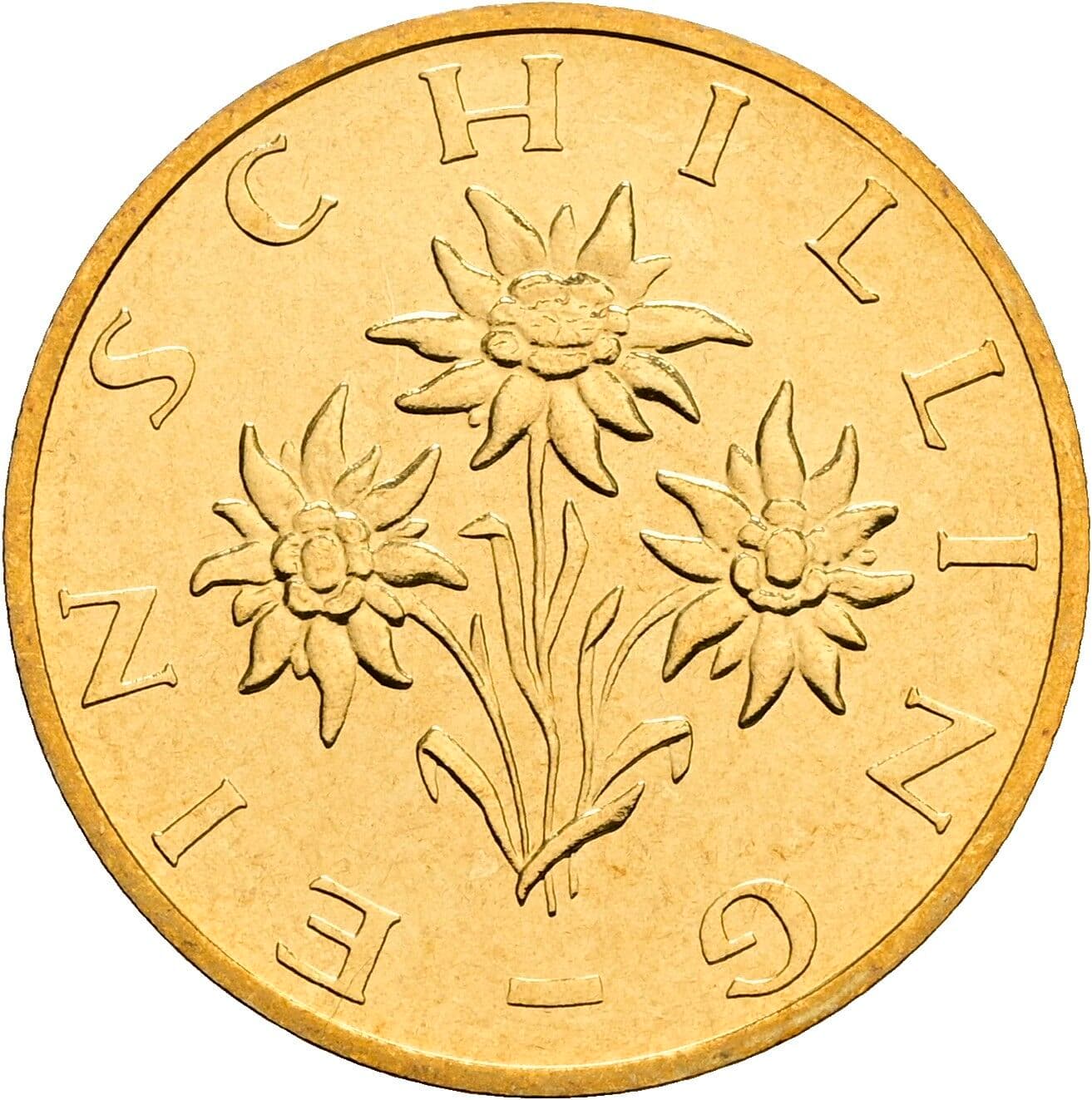 1 Schilling 2000 – Rückseite