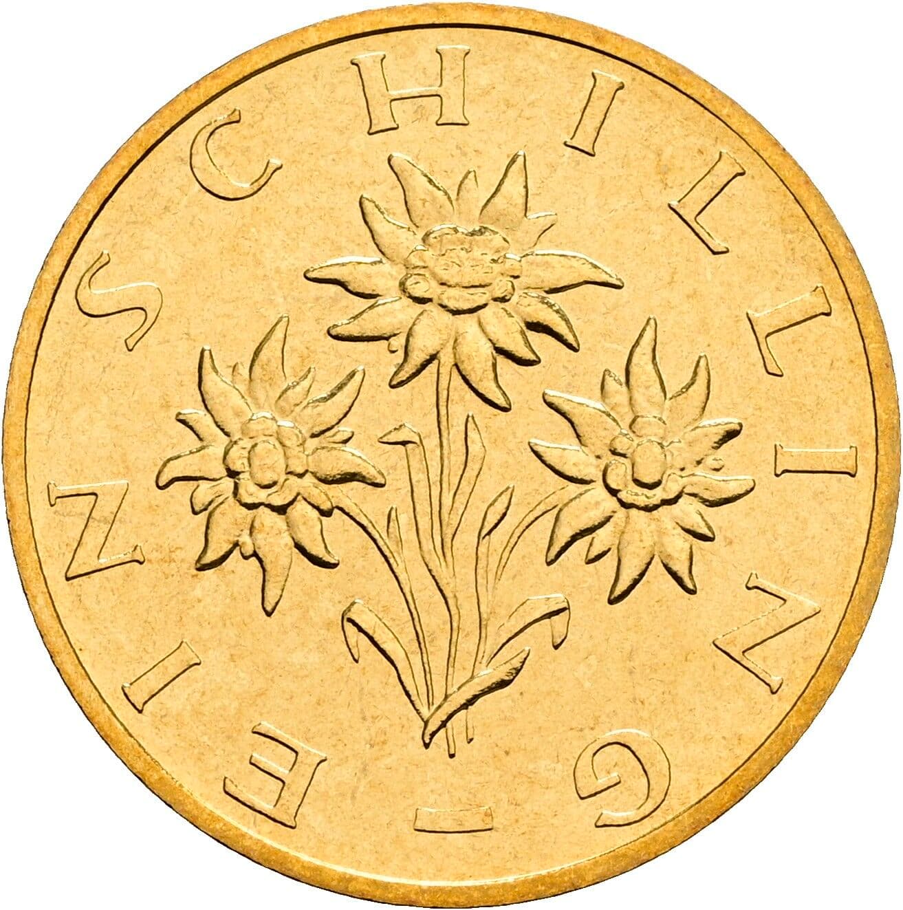 1 Schilling 2000 – Rückseite
