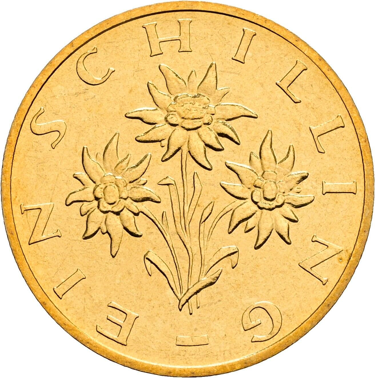 1 Schilling 2000 – Rückseite