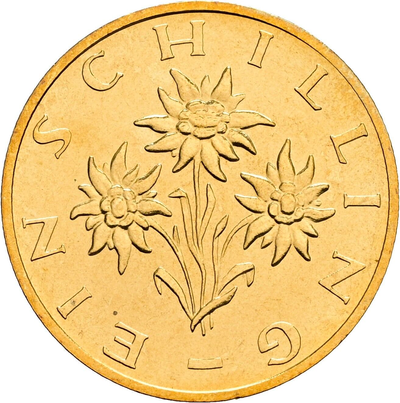 1 Schilling 2000 – Rückseite