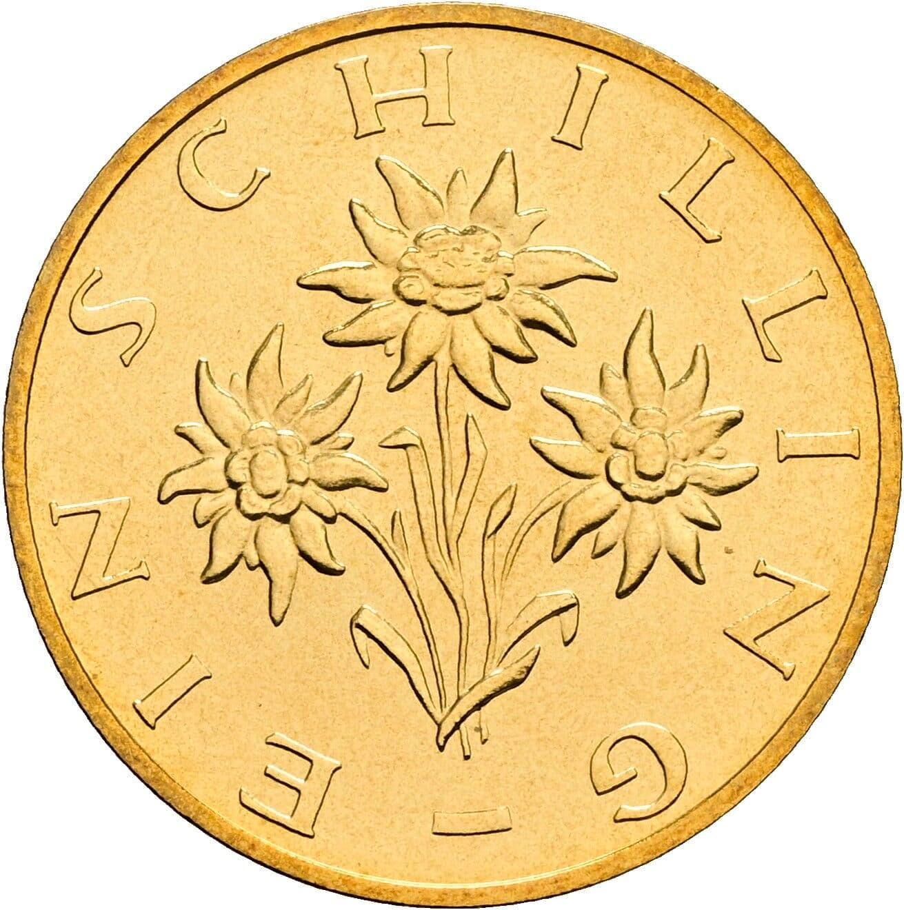 1 Schilling 2000 – Rückseite