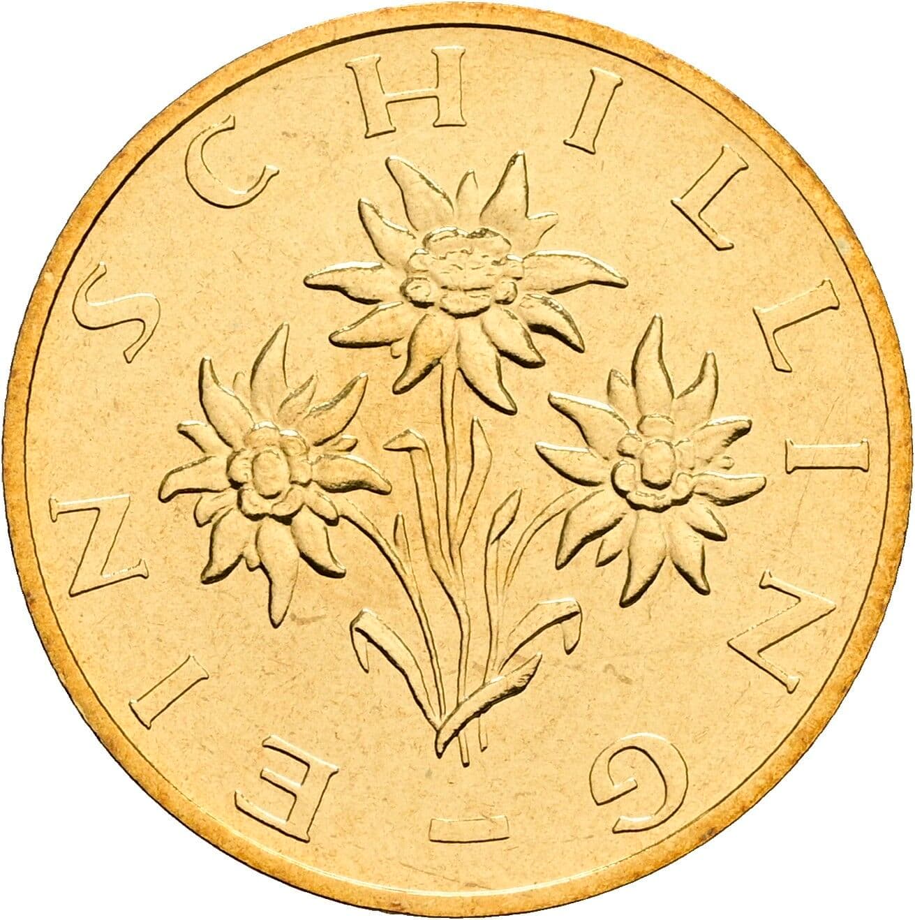 1 Schilling 2000 – Rückseite