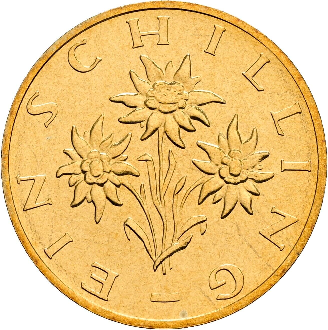 1 Schilling 2000 – Rückseite