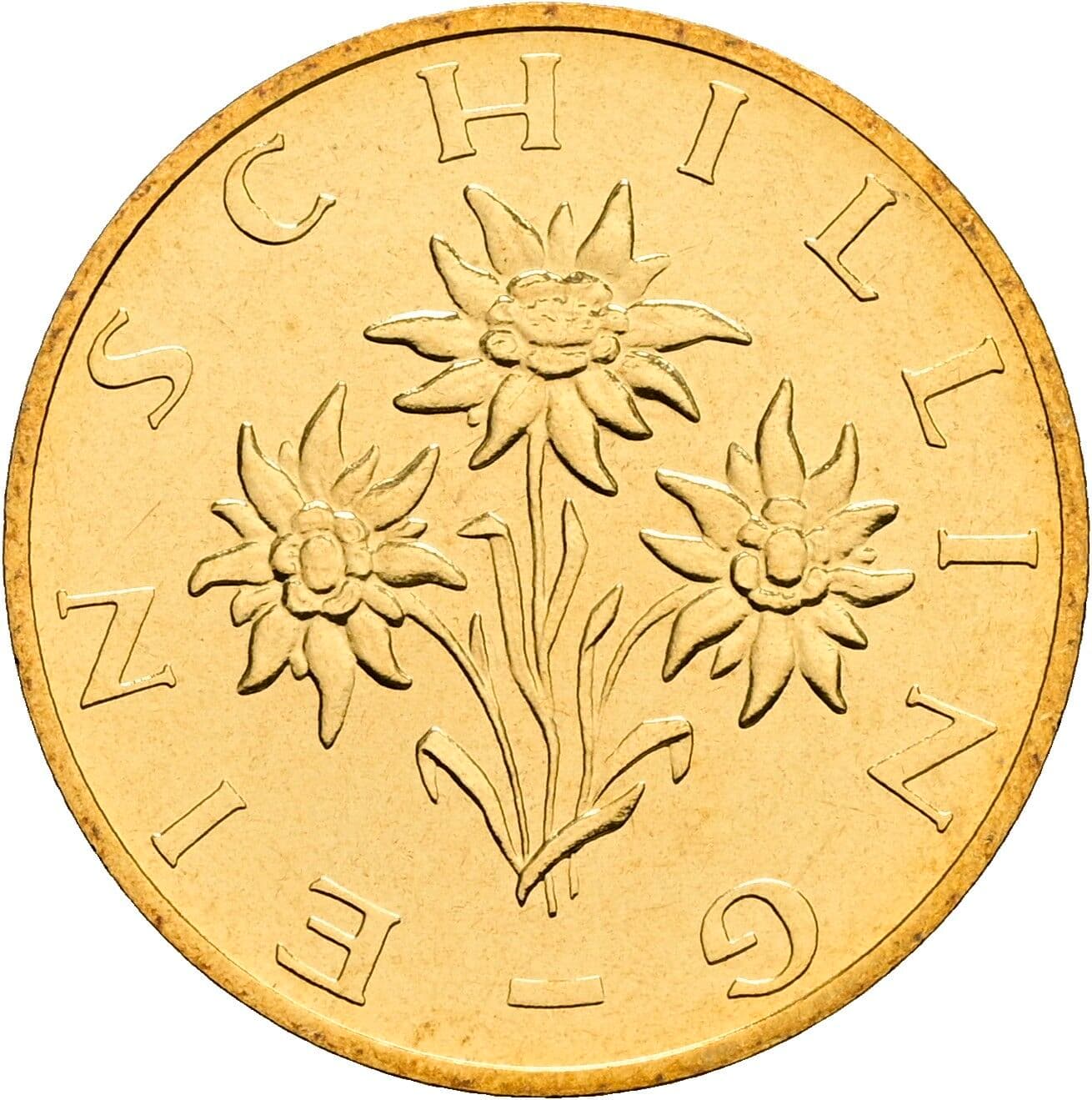 1 Schilling 2000 – Rückseite