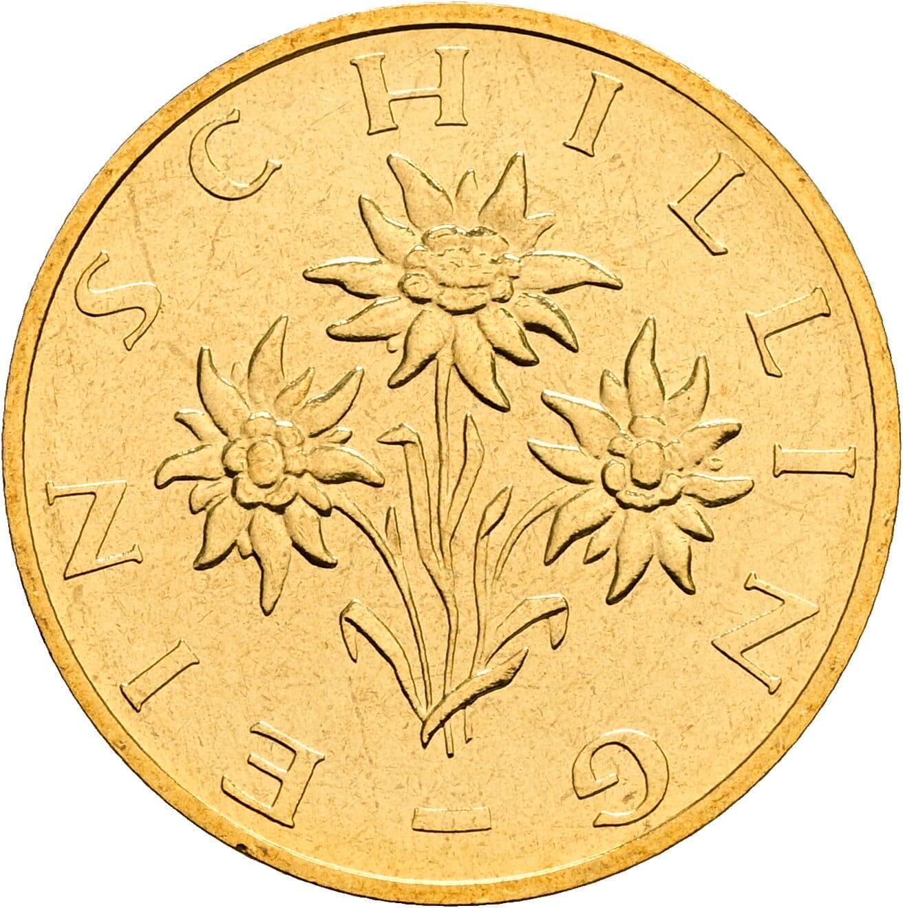 1 Schilling 2000 – Rückseite
