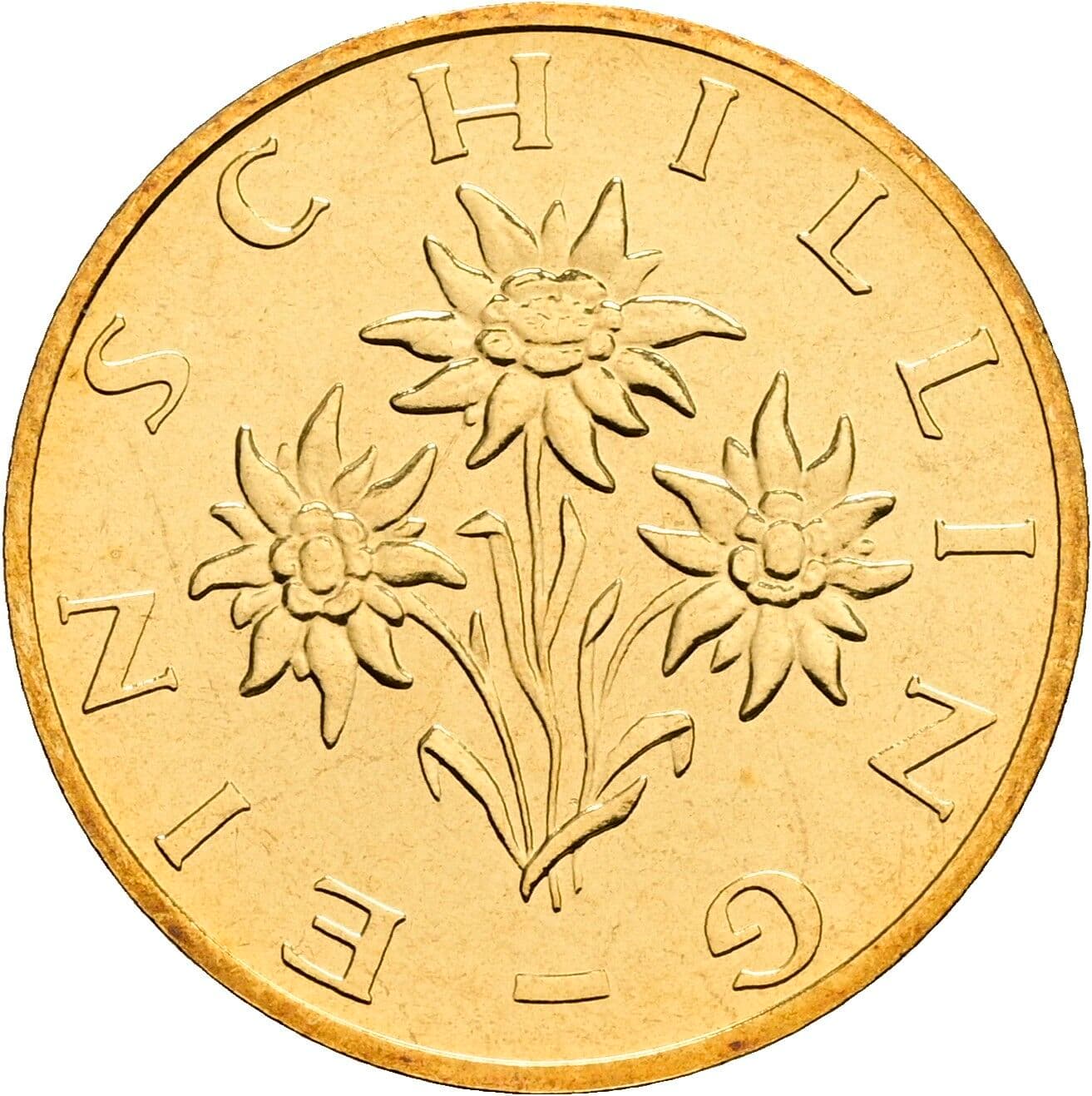 1 Schilling 2000 – Rückseite