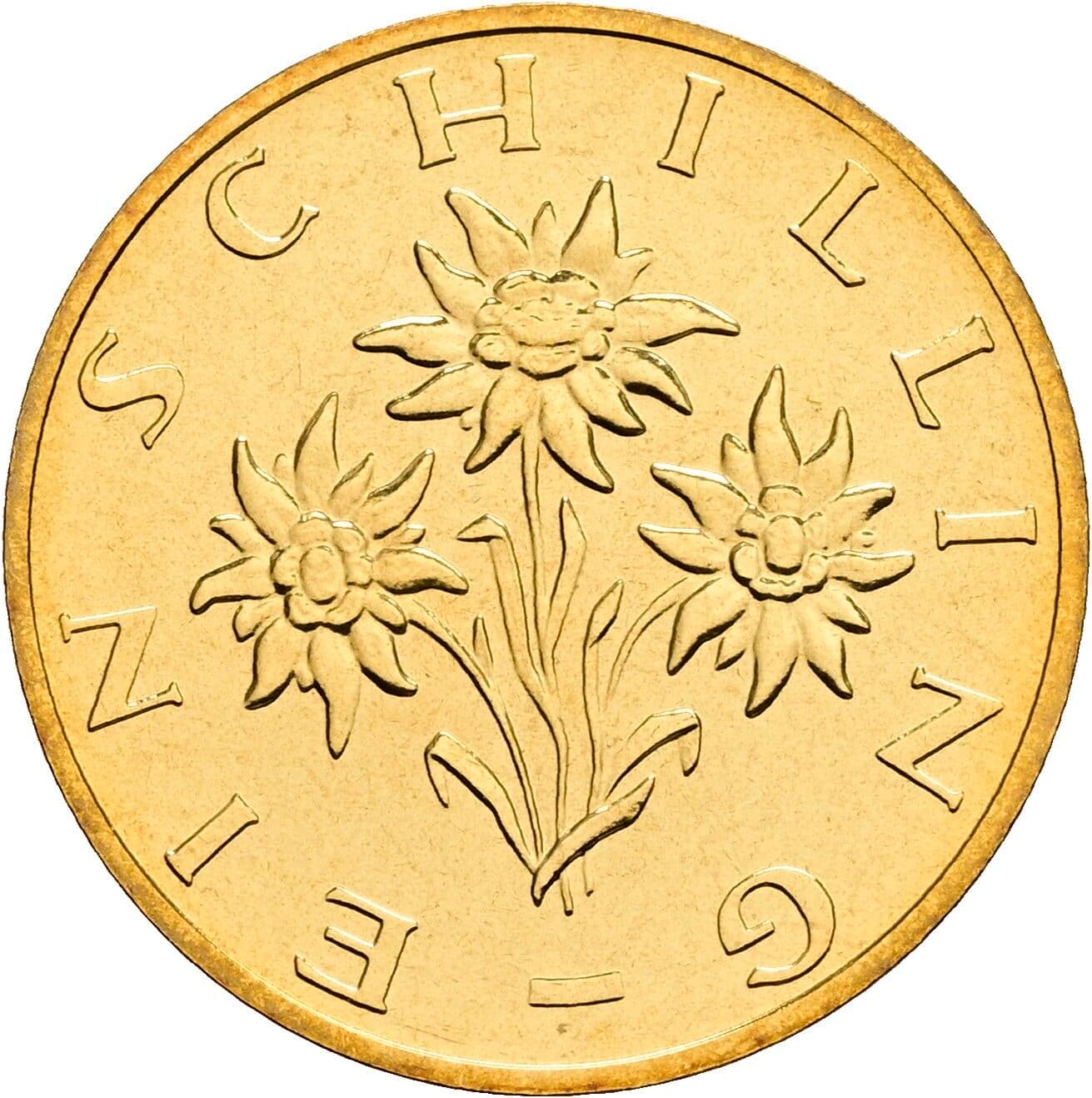 1 Schilling 2000 – Rückseite